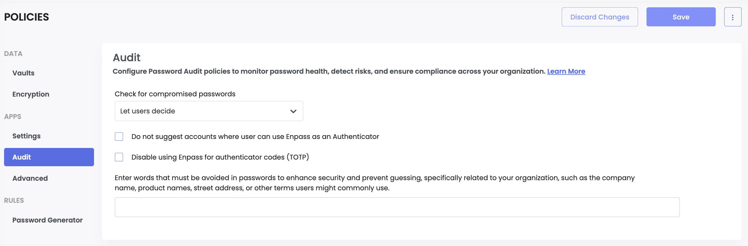 Password Audit
